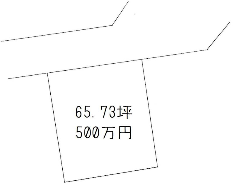 豊岡町長田　土地 間取り図