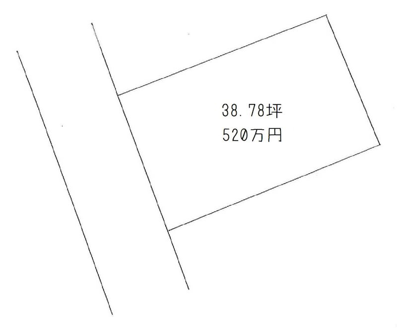 三島金子３丁目　土地 間取り図