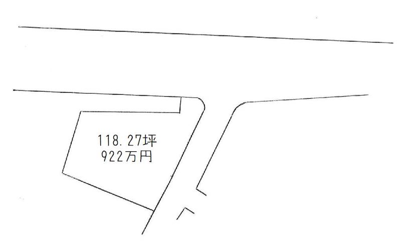 川之江町長須　土地 間取り図