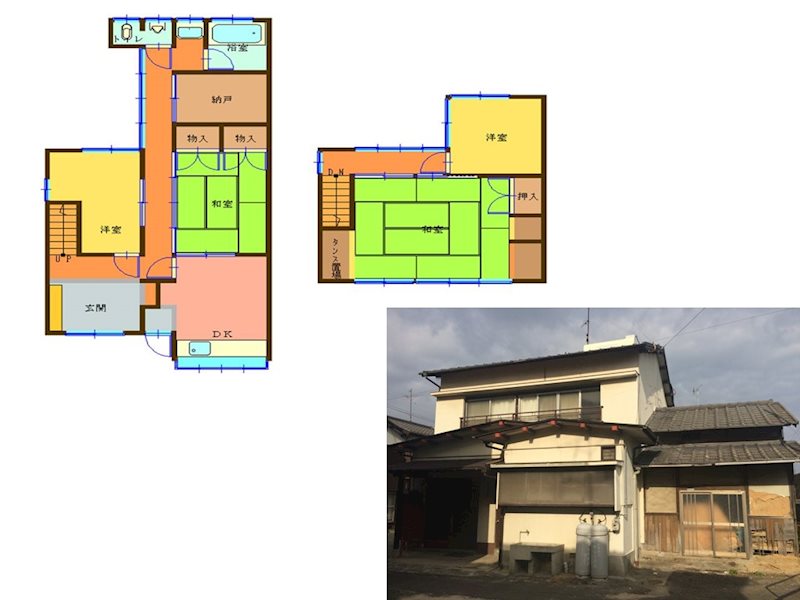 北浜町　中古 間取り図