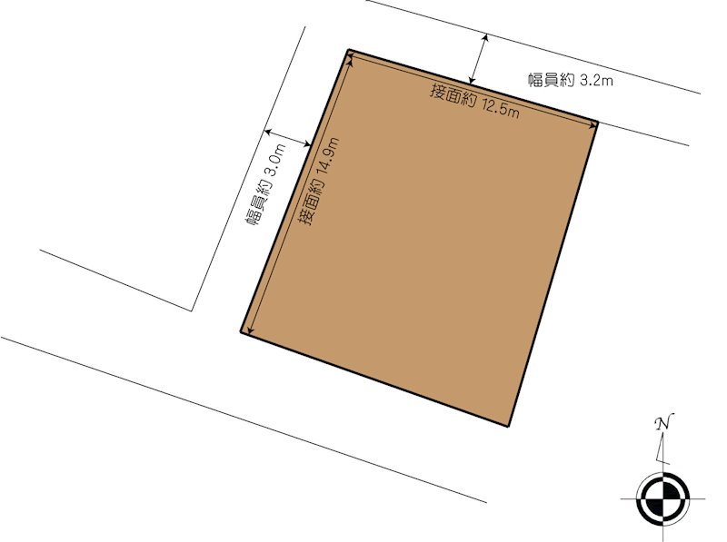 松山市中西内 間取り図