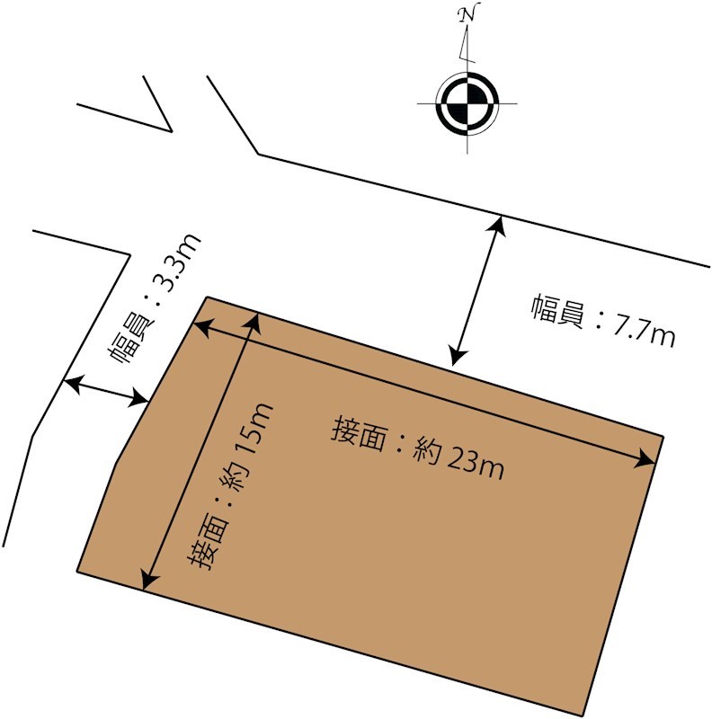 東温市南方 間取り図