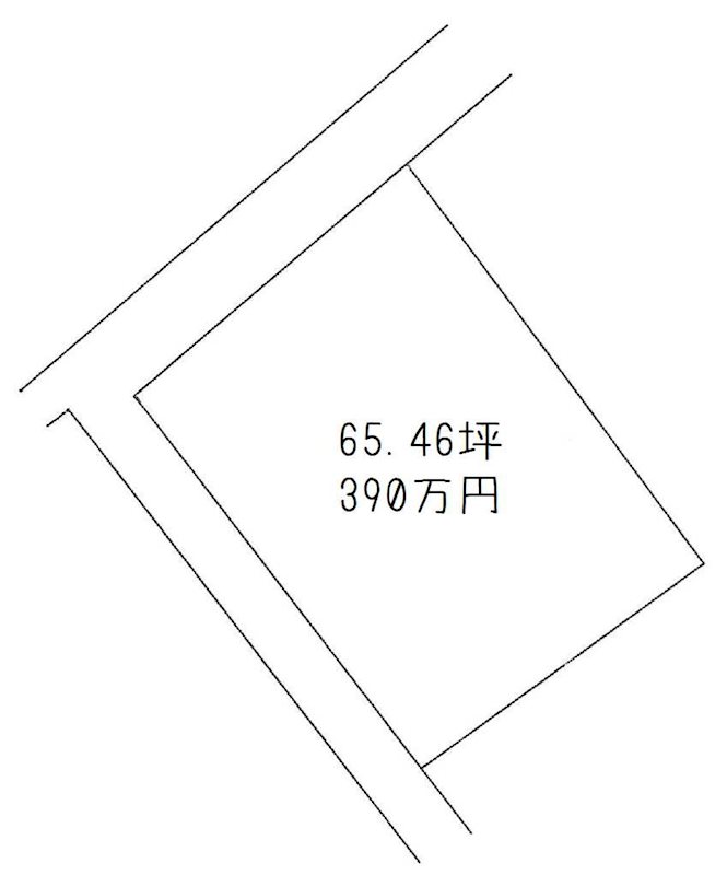 村松町　土地 間取り図