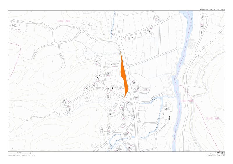 玉川町長谷　土地 外観写真