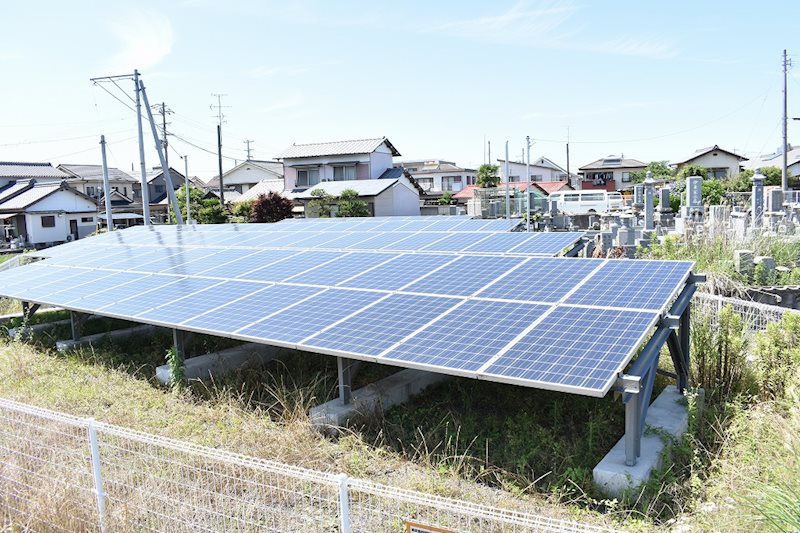 新須賀町太陽光発電 外観写真