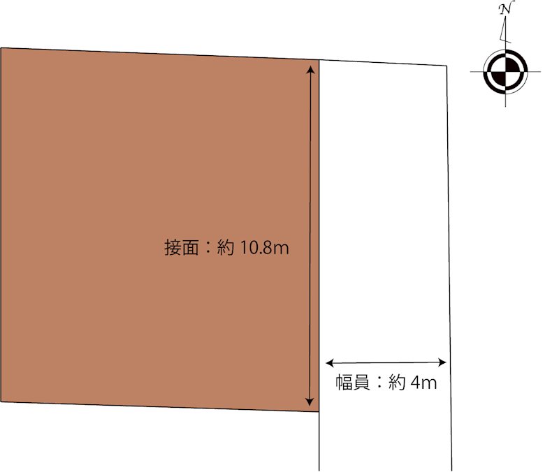 松山市中村４丁目 間取り図