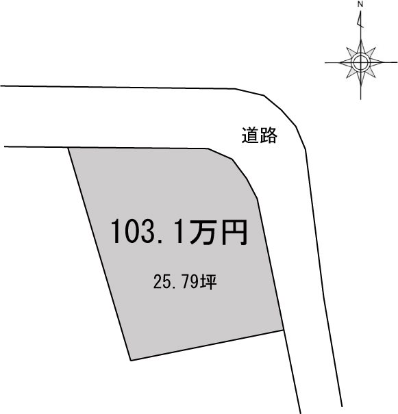 新居浜市萩生 間取り図