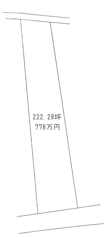 寒川町原口　土地 間取り図