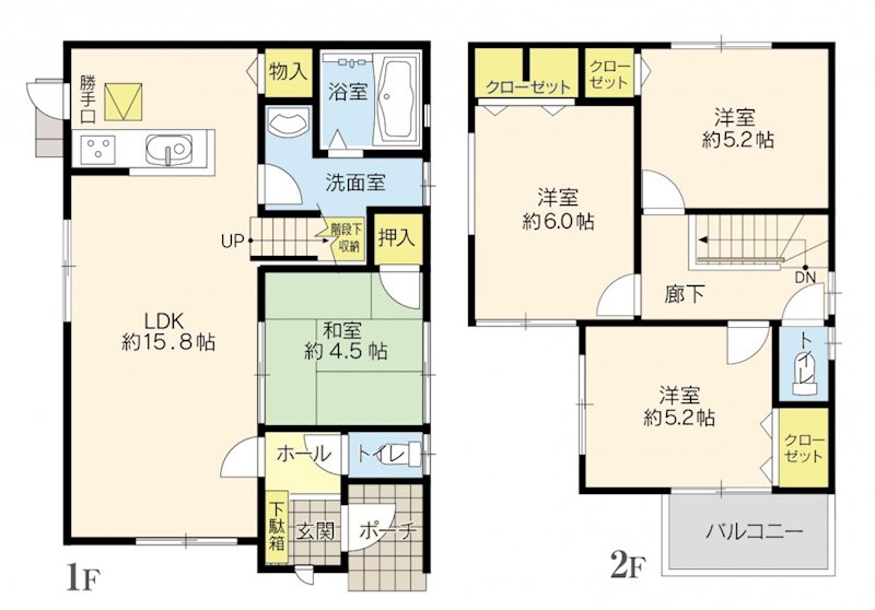 フォレクス北方２ 間取り図