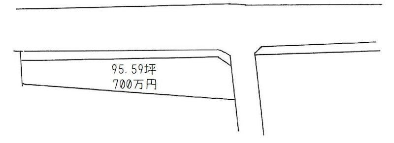 寒川町大門　土地 間取り図