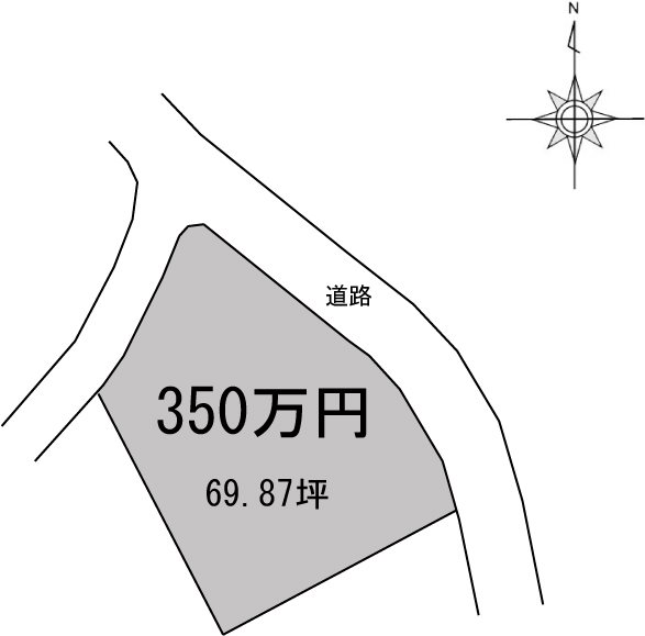 新居浜市萩生 間取り図