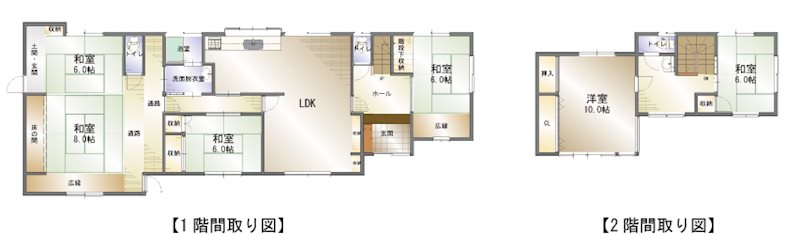 新居浜市高津町 間取り図