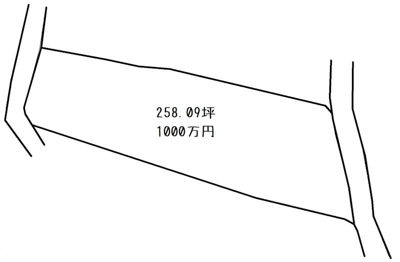 豊岡町大町　土地 間取り図