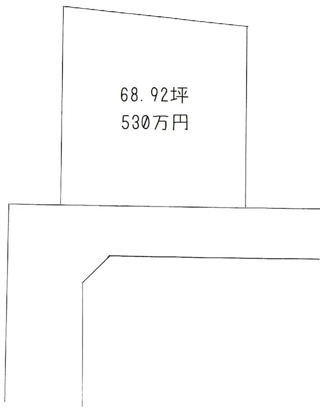 川之江町宮ノ谷　土地 間取り図