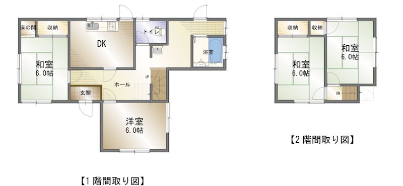 新居浜市船木 間取り図