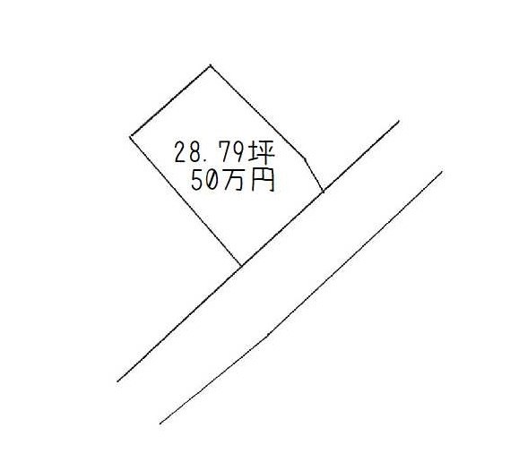 上分町　土地 間取り図