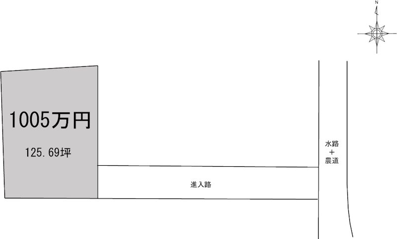 新居浜市萩生 間取り図
