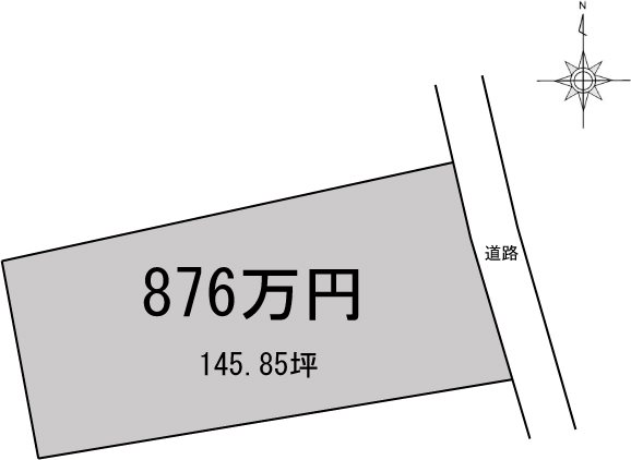 新居浜市中村 間取り図