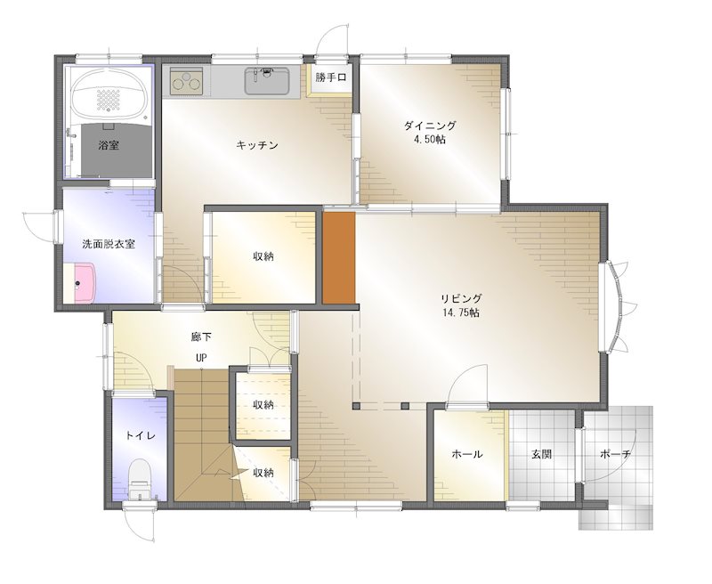 高部　中古 間取り図