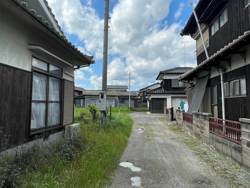 西条市国安　土地 間取り図