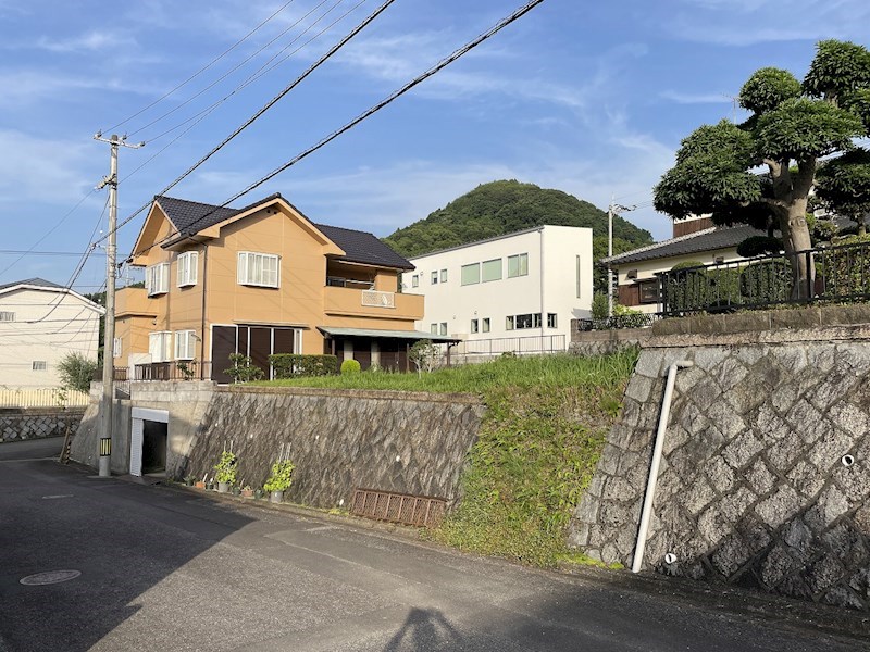 住宅地の高台にある海が臨める　光洋台　土地 外観写真