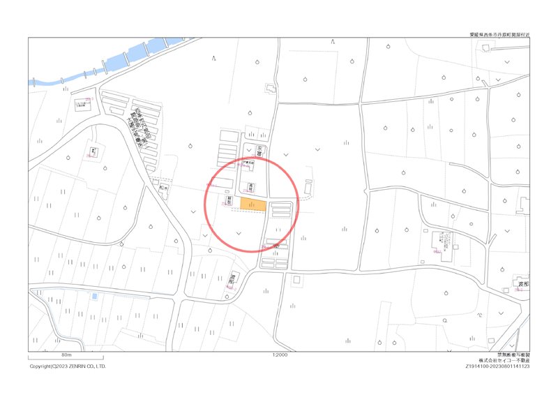 丹原町関谷　土地 外観写真