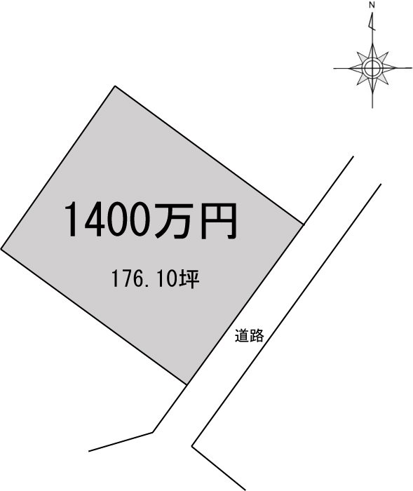 新居浜市垣生 間取り図