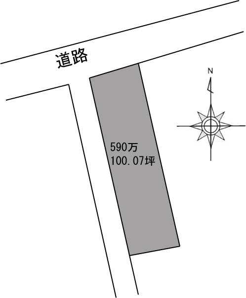 新居浜市垣生 間取り図