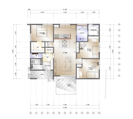 新居浜市政枝町【RoomTOUR動画あり】 間取り図