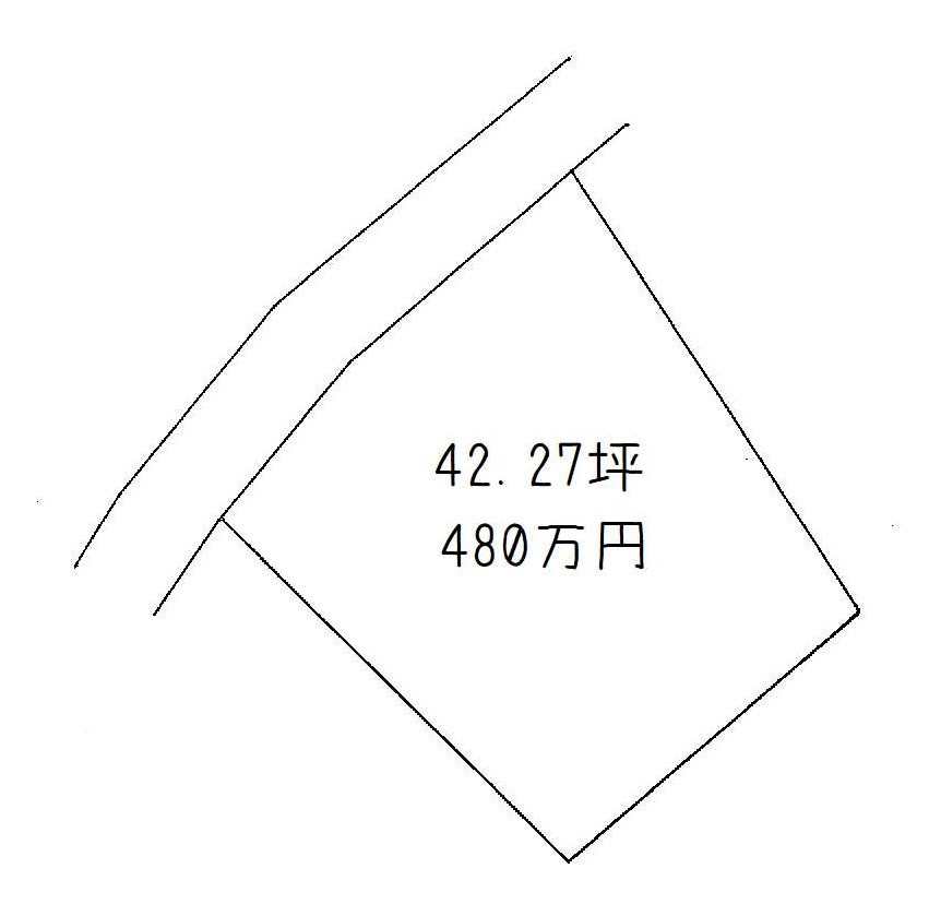上柏町栄通　土地 間取り図