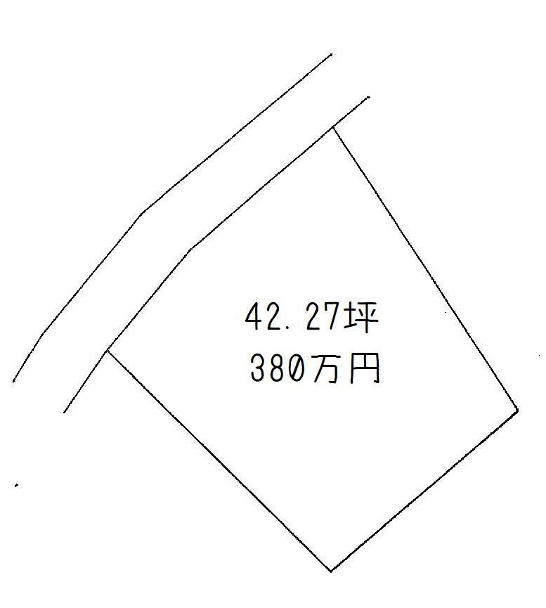 上柏町栄通　土地 間取り図