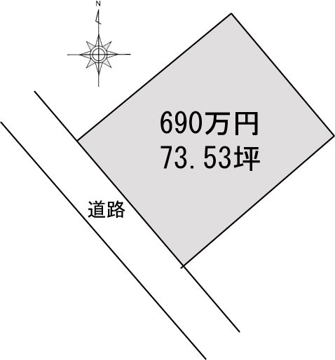 新居浜市松神子 間取り図