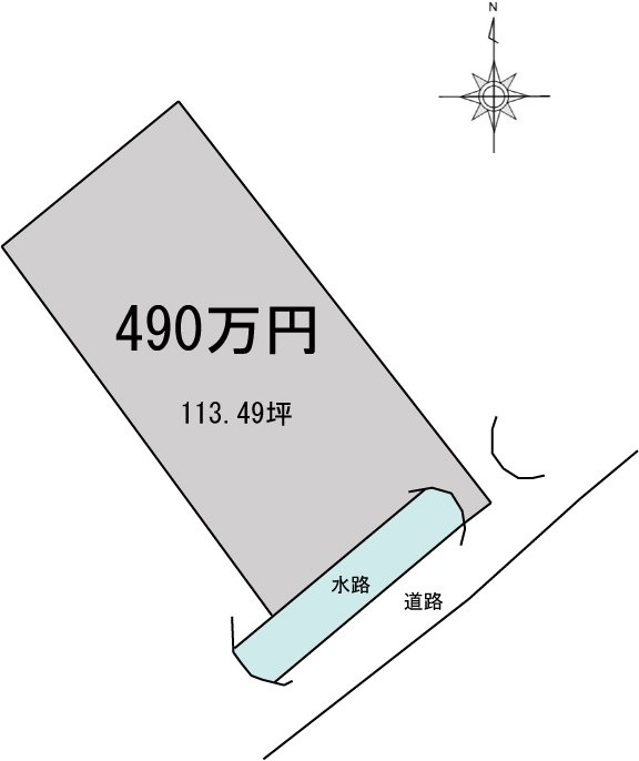 新居浜市垣生 間取り図