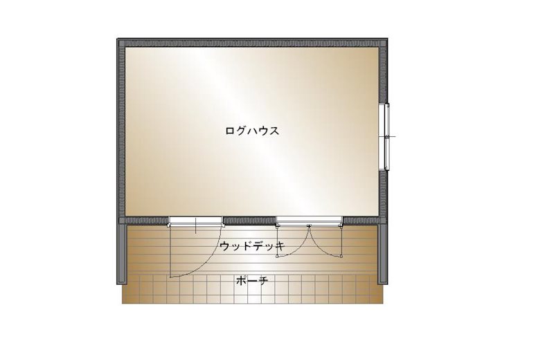 新居浜市種子川山 間取り図