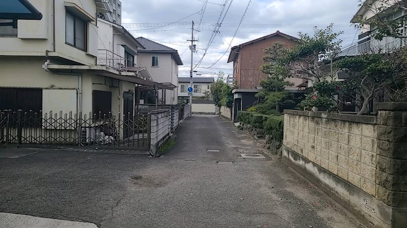 北日吉町　土地 間取り図