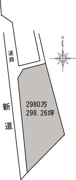 新居浜市横水町 間取り図