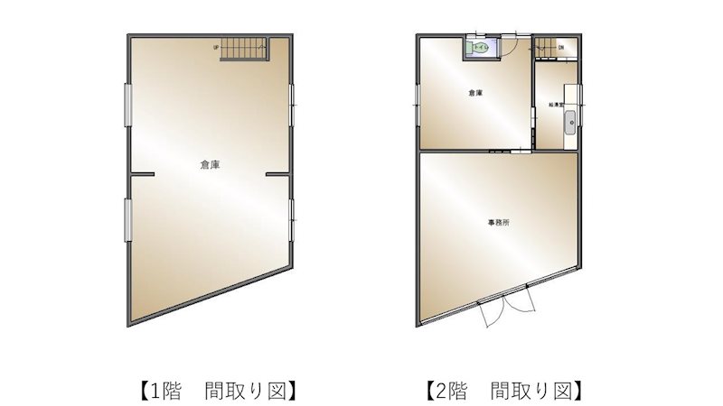 新居浜市船木（倉庫） 間取り図