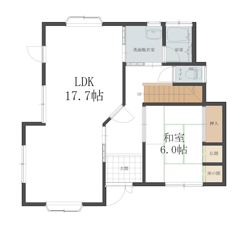 高橋　中古住宅 間取り図