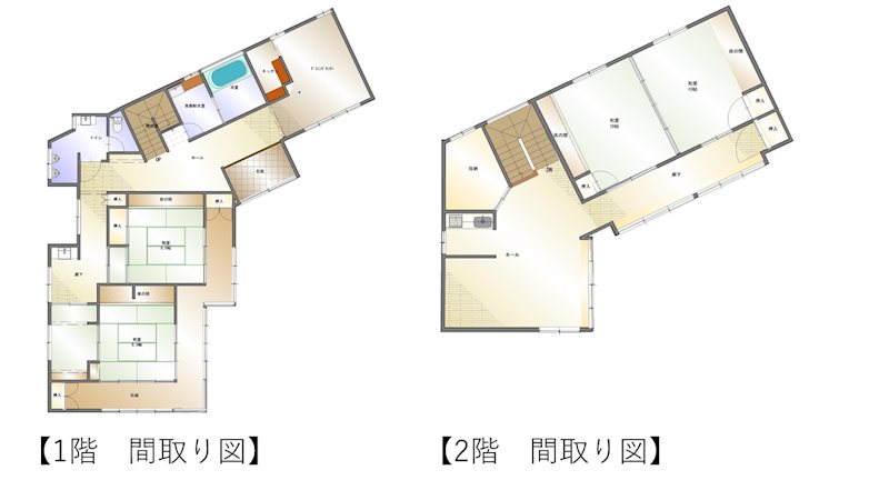 新居浜市西の土居町 間取り図
