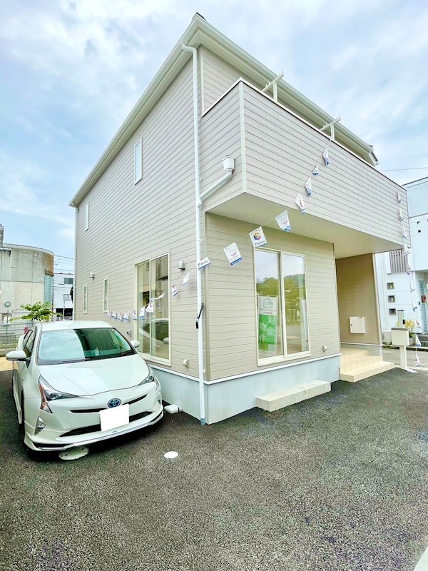 耐震等級3　松山市吉藤4丁目　オール電化住宅新築 外観写真