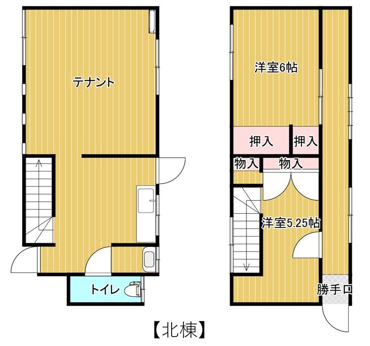 新居浜市庄内町 間取り図