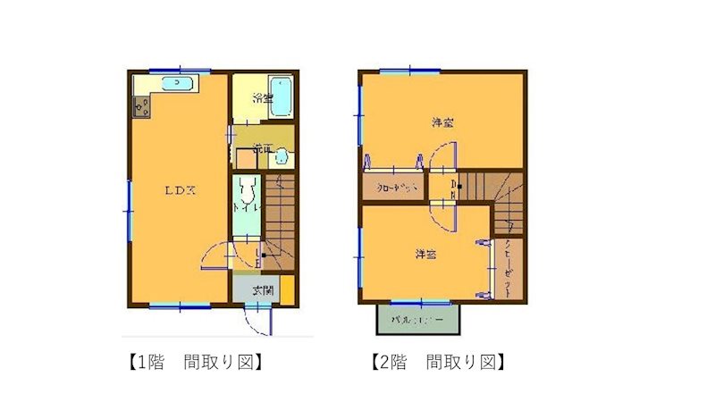 新居浜市篠場町プレジール 間取り図
