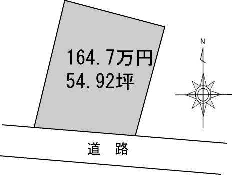新居浜市中村 間取り図