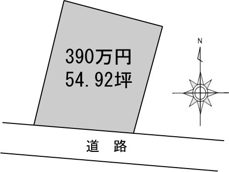 新居浜市中村 間取り図