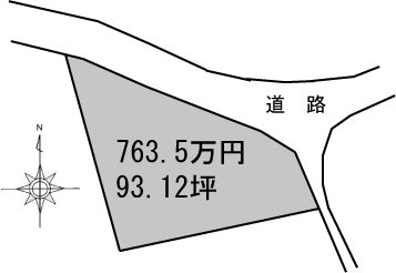 新居浜市東田 間取り図