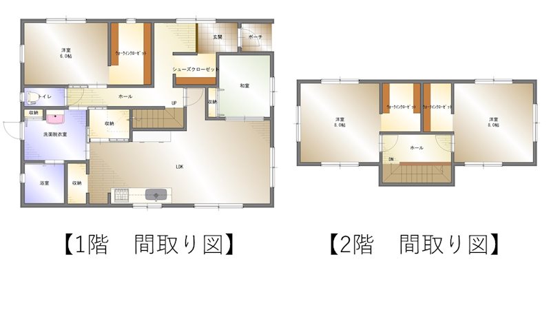 新居浜市国領 間取り図