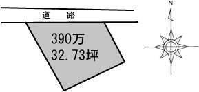 新居浜市中須賀町 間取り図