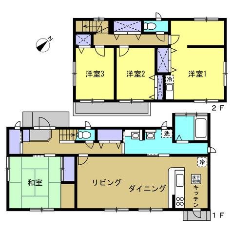 小泉　中古住宅 間取り図