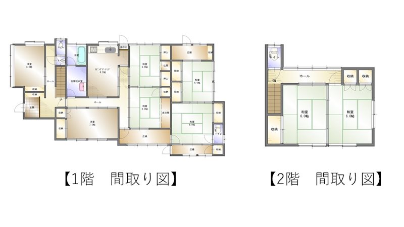 新居浜市桜木町 間取り図