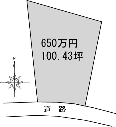新居浜市本郷 間取り図